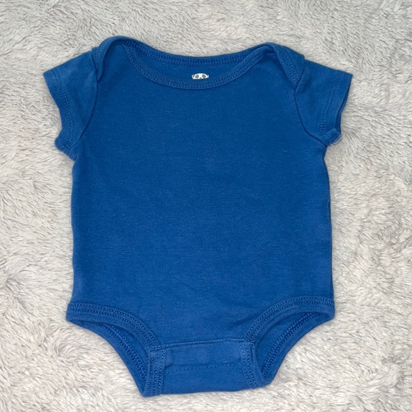 (3 for$10) blue rococo bodysuit - Picture 1 of 3